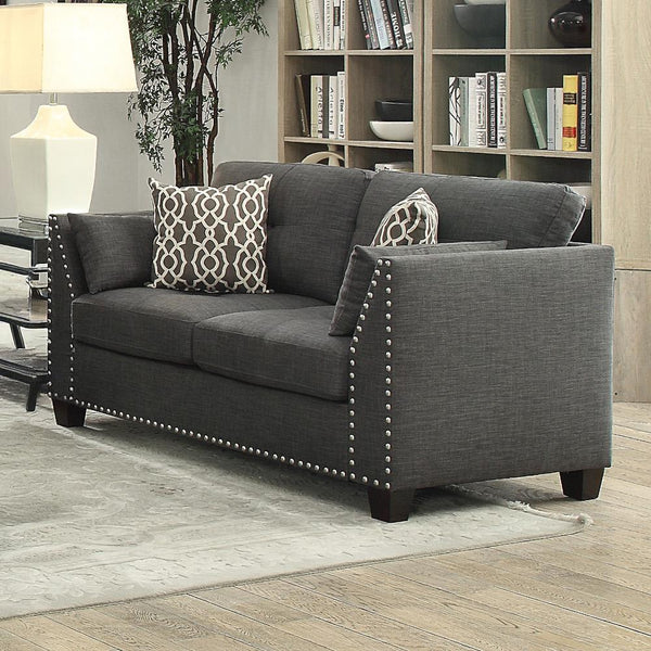 Acme Furniture Laurissa Stationary Fabric Loveseat 52406 IMAGE 1