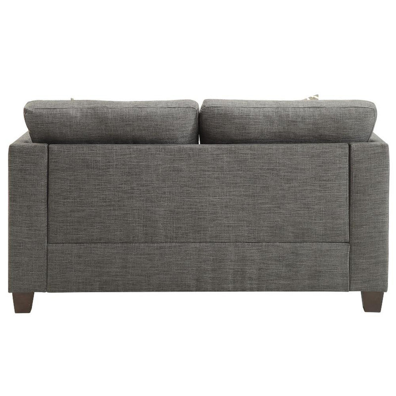 Acme Furniture Laurissa Stationary Fabric Loveseat 52406 IMAGE 5