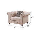 Acme Furniture Aurelia 52422 Chair with Pillow IMAGE 4