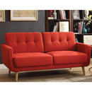 Acme Furniture Sisilla Stationary Fabric Sofa 52660 IMAGE 2