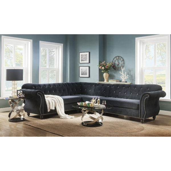 Acme Furniture Regan Fabric 4 pc Sectional 52750 IMAGE 1