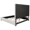 Coaster Furniture Panes 315850KE Upholstered Eastern King Panel Bed - Beige IMAGE 6