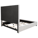 Coaster Furniture Panes 315850KE Upholstered Eastern King Panel Bed - Beige IMAGE 7