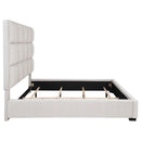 Coaster Furniture Panes 315850KE Upholstered Eastern King Panel Bed - Beige IMAGE 8