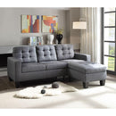 Acme Furniture Earsom Fabric 2 pc Sectional 52775 IMAGE 1