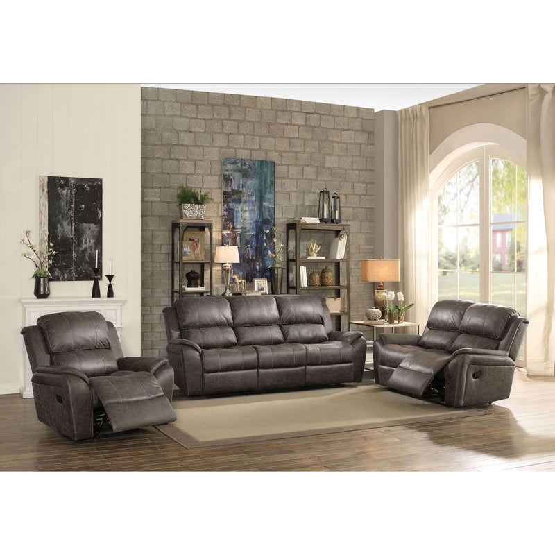 Acme Furniture Barnaby Reclining Fabric Sofa 52880 IMAGE 3