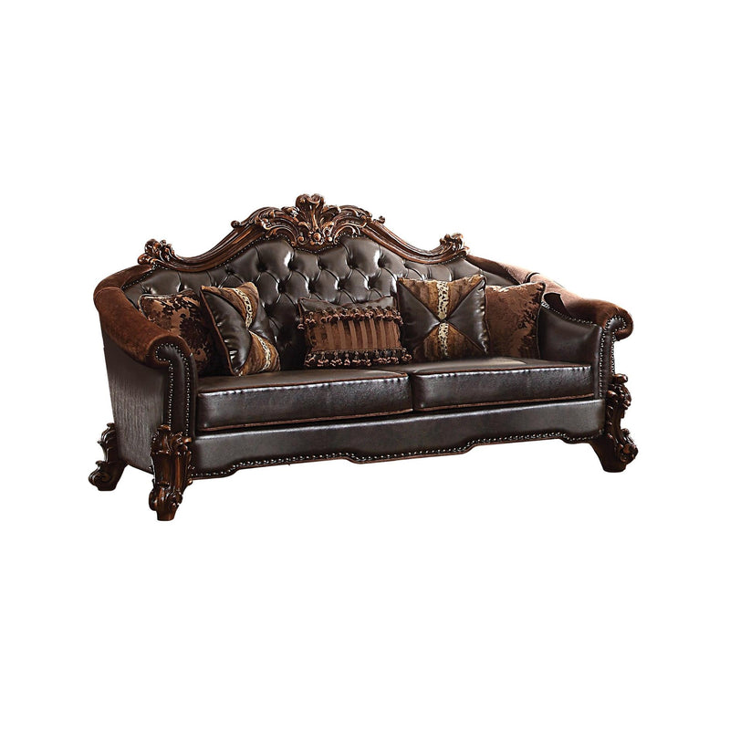 Acme Furniture Vendome II Stationary Polyurethane Sofa 53130 IMAGE 1