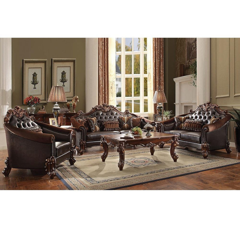 Acme Furniture Vendome II 53130 Sofa with 5 Pillows IMAGE 3