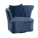 Acme Furniture Kaffir Swivel Fabric Chair 53272 IMAGE 2