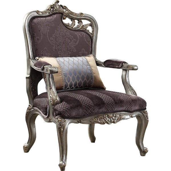 Acme Furniture Picardy Stationary Fabric Accent Chair 53466 IMAGE 1