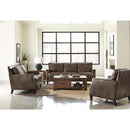 Coaster Furniture Leaton 509441 Upholstered Recessed Arm Sofa - Brown Sugar IMAGE 9