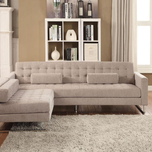 Acme Furniture Sampson Stationary Fabric Sofa 54180 IMAGE 1
