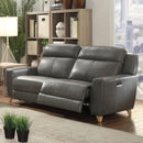 Acme Furniture Cayden Power Reclining Leather Match Sofa 54200 IMAGE 2