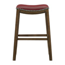 Homelegance Ordway Pub Height Stool 5682RED-29 IMAGE 1