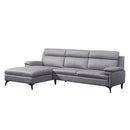 Acme Furniture Werner Leather Air 2 pc Sectional 54435 IMAGE 2