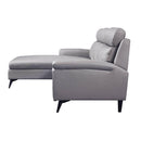 Acme Furniture Werner Leather Air 2 pc Sectional 54435 IMAGE 3