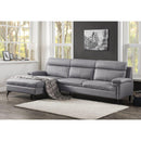 Acme Furniture Werner Leather Air 2 pc Sectional 54435 IMAGE 6