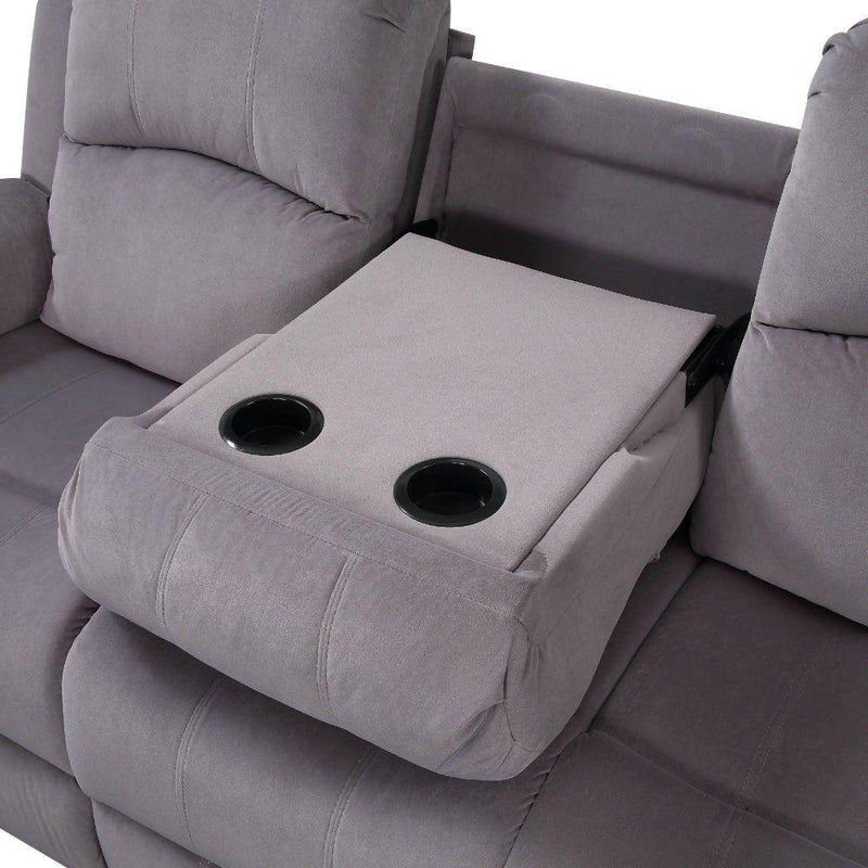 Acme Furniture Rauf Reclining Fabric Sofa 54450 IMAGE 6
