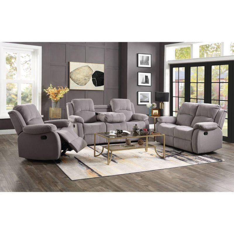 Acme Furniture Rauf Reclining Fabric Sofa 54450 IMAGE 7