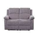 Acme Furniture Rauf Reclining Fabric Loveseat 54451 IMAGE 1