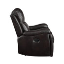 Acme Furniture Jasleen Reclining Leather Air Sofa 54455 IMAGE 4