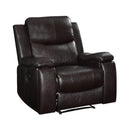 Acme Furniture Jasleen Leather Air Recliner 54457 IMAGE 6