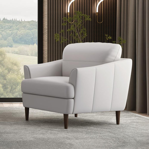 Acme Furniture Helena Stationary Leather Chair 54577 IMAGE 1