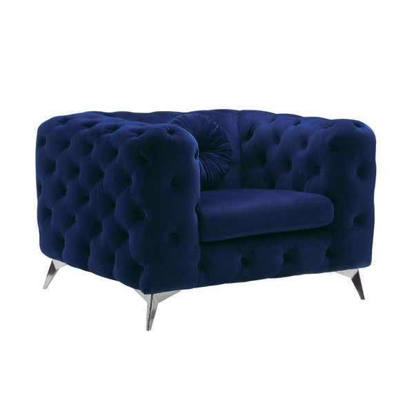 Acme Furniture Atronia Stationary Fabric Chair 54902 IMAGE 1