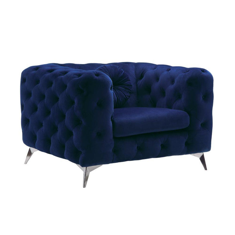 Acme Furniture Atronia Stationary Fabric Chair 54902 IMAGE 1