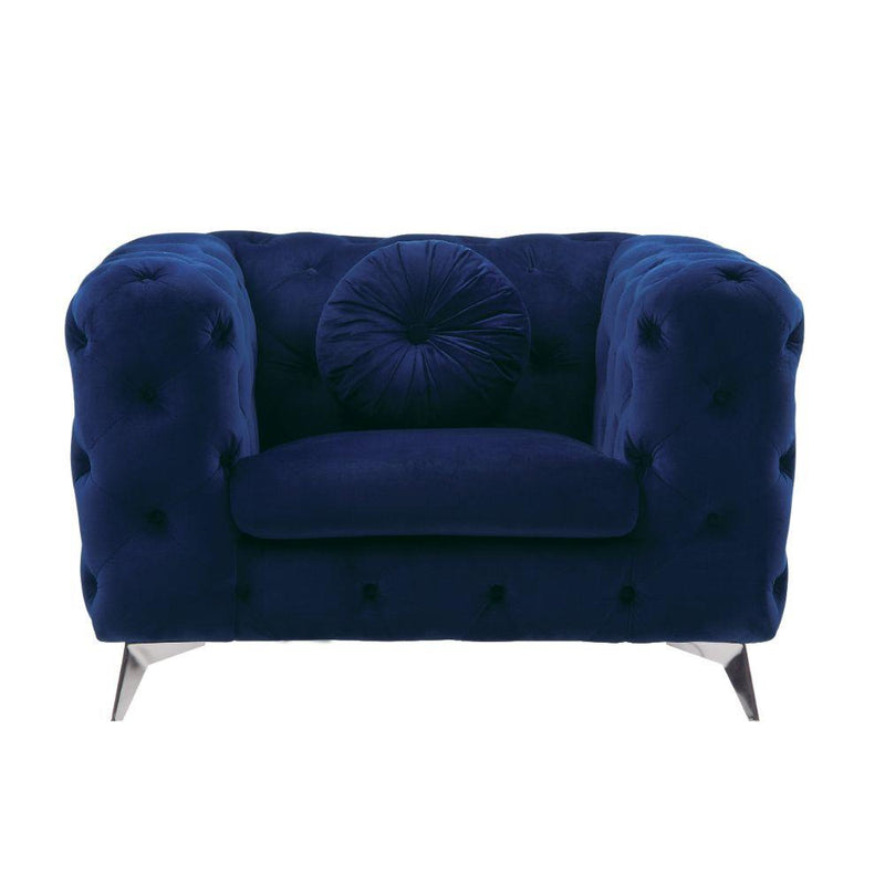 Acme Furniture Atronia Stationary Fabric Chair 54902 IMAGE 3
