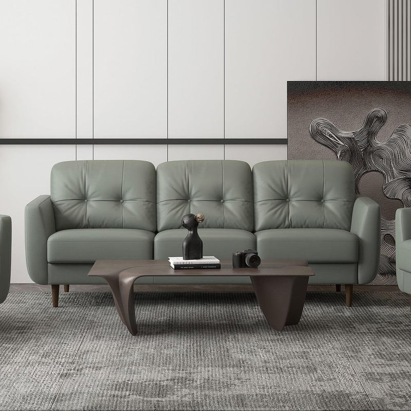 Acme Furniture Radwan Stationary Leather Sofa 54960 IMAGE 1