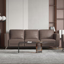 Acme Furniture Malaga Stationary Leather Sofa 55000 IMAGE 1