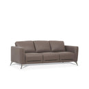 Acme Furniture Malaga Stationary Leather Sofa 55000 IMAGE 2