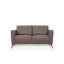 Acme Furniture Malaga Stationary Leather Loveseat 55001 IMAGE 3