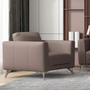 Acme Furniture Malaga Stationary Leather Chair 55002 IMAGE 1