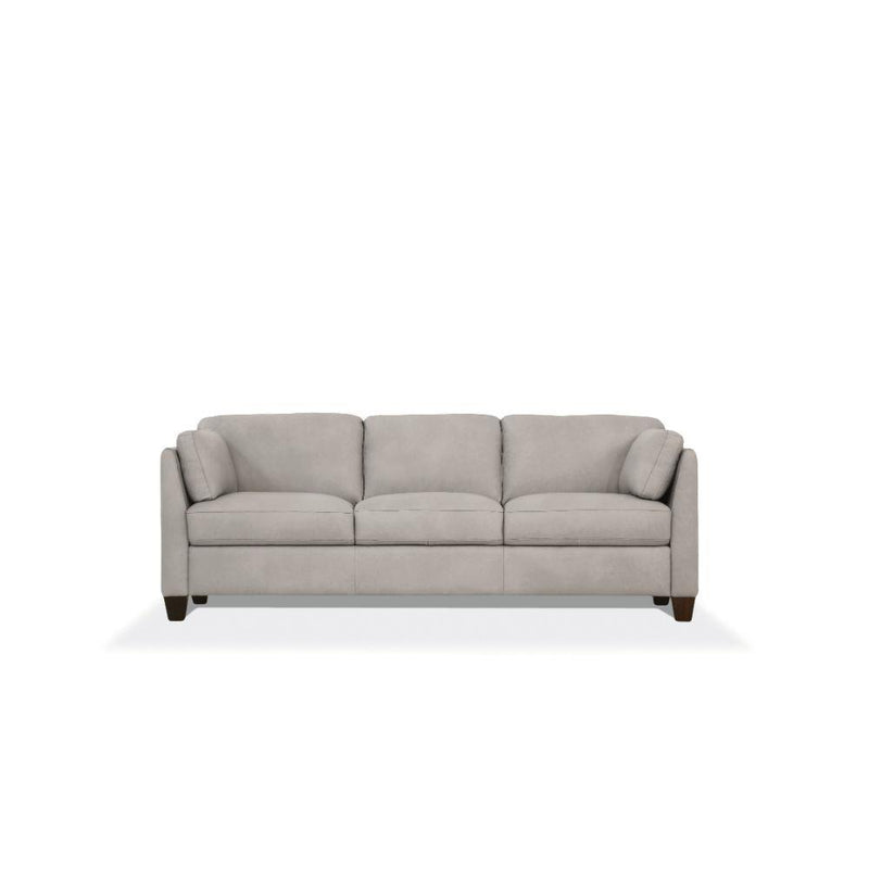 Acme Furniture Matias Stationary Leather Sofa 55015 IMAGE 3