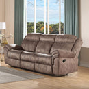 Acme Furniture Zubaida Reclining Fabric Loveseat 55021 IMAGE 1
