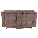 Acme Furniture Zubaida Reclining Fabric Loveseat 55021 IMAGE 5