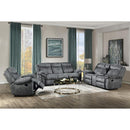 Acme Furniture Zubaida Reclining Fabric Loveseat 55026 IMAGE 1