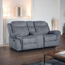 Acme Furniture Zubaida 55026 Motion Loveseat & Console with USB IMAGE 9