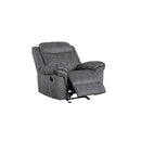 Acme Furniture Zubaida Glider Fabric Recliner 55027 IMAGE 4