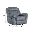 Acme Furniture Zubaida 55027 Motion Glider Recliner IMAGE 8