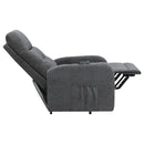Coaster Furniture Fabric Lift Chair with Heat and Massage 609403P IMAGE 10