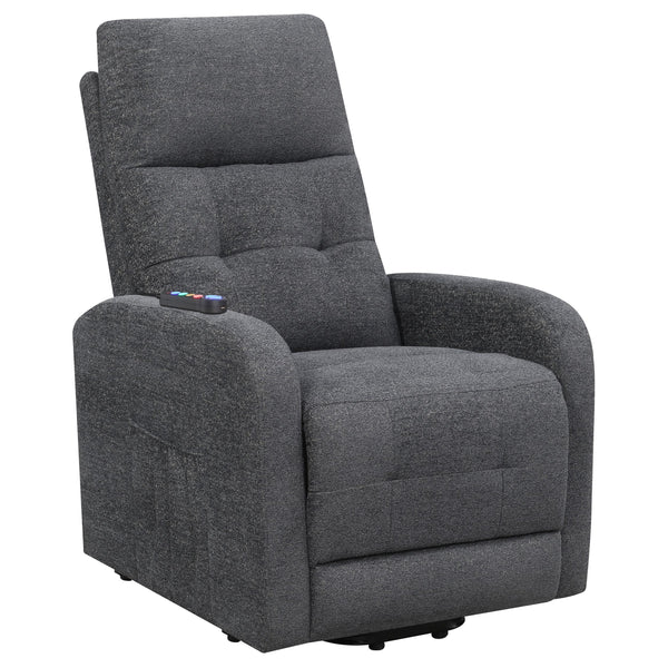 Coaster Furniture Fabric Lift Chair with Heat and Massage 609403P IMAGE 1