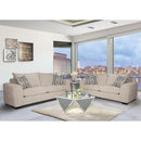 Acme Furniture Kanika Stationary Fabric Loveseat 55151 IMAGE 2