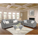 Acme Furniture Karenza Stationary Fabric Sofa 55155 IMAGE 3