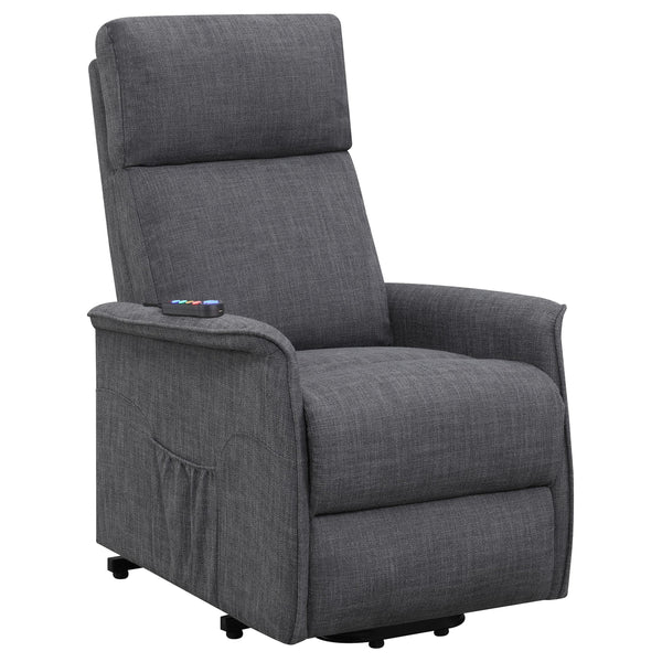 Coaster Furniture Fabric Lift Chair with Massage 609406P IMAGE 1