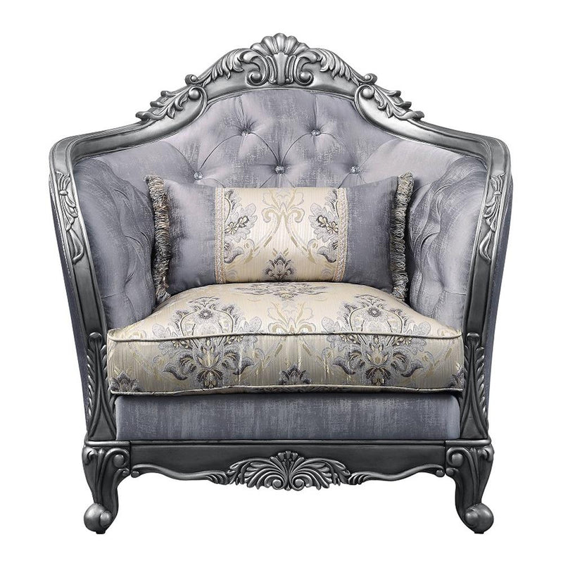 Acme Furniture Ariadne Stationary Fabric Chair 55347 IMAGE 3