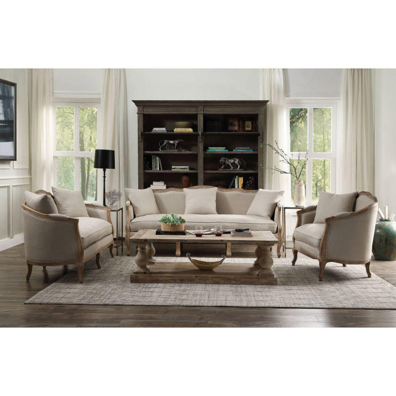 Acme Furniture Ruby Stationary Fabric Chair 55407 IMAGE 6