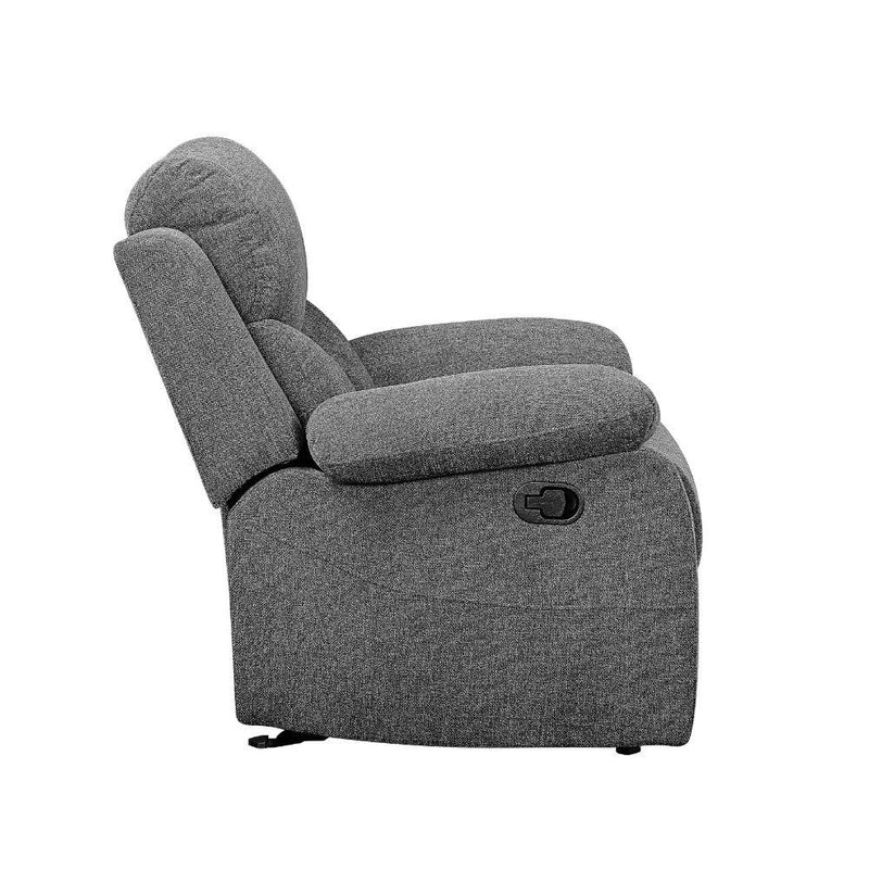 Acme Furniture Kalen Glider Fabric Recliner 55442 IMAGE 4